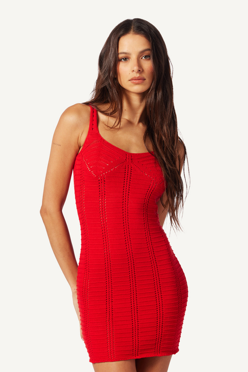 Elm Fitted Knit Dress