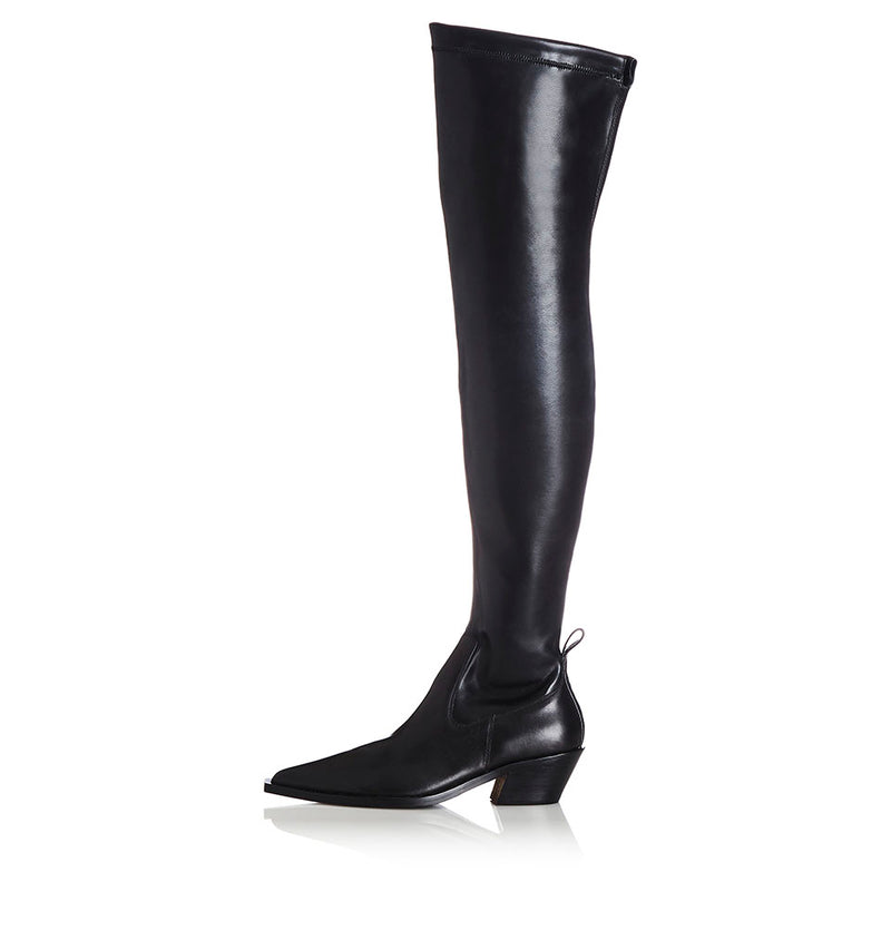FI Over the Knee Leather Boot